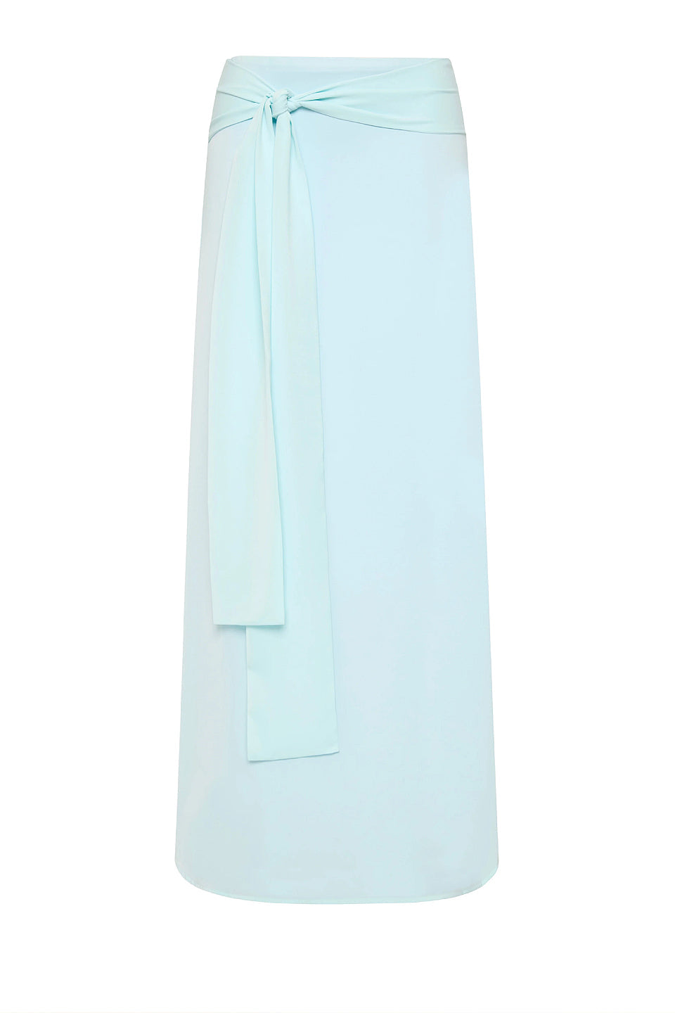 Bay Front-Tie Maxi Skirt