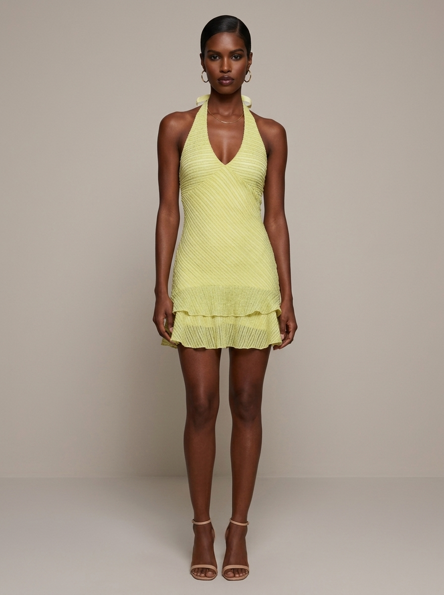 Romy Halter Mini Dress