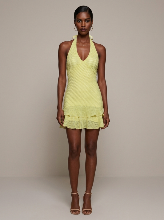 Romy Halter Mini Dress