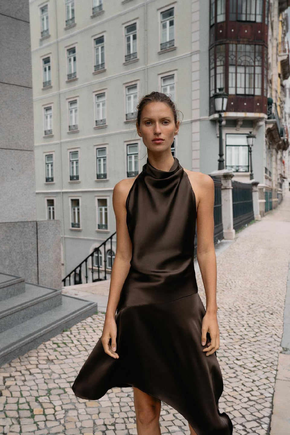 Noa Halter Midi Dress
