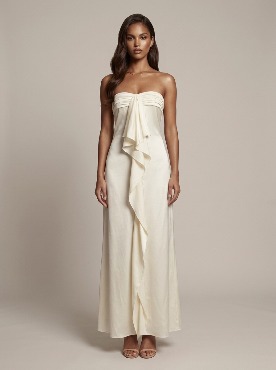 Vienna Bow Maxi Dress