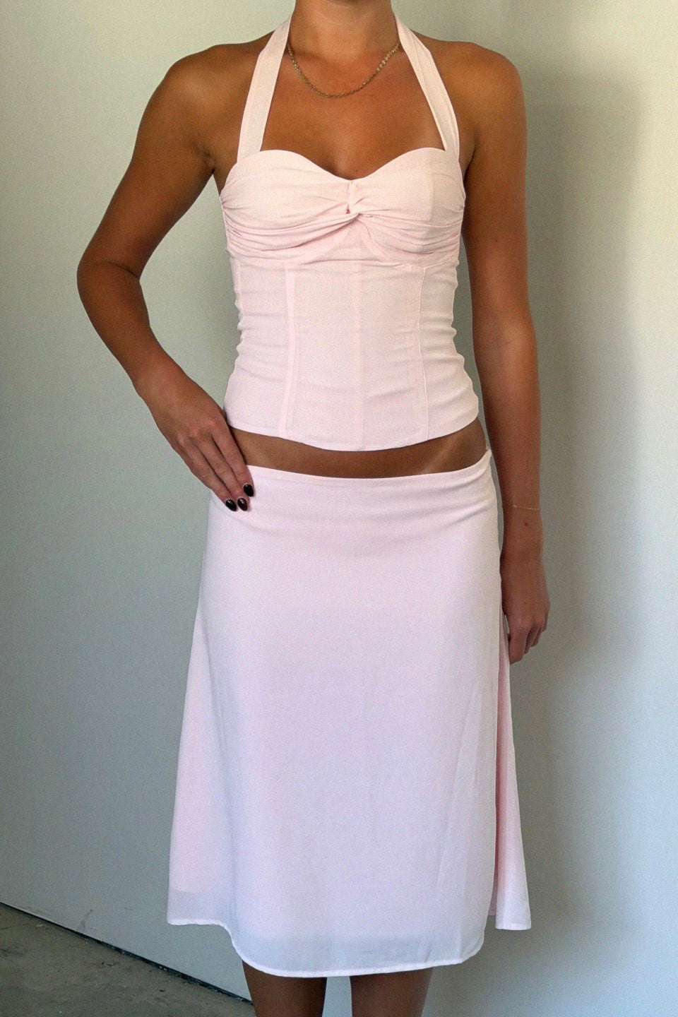 Petra A-Line Midi Skirt
