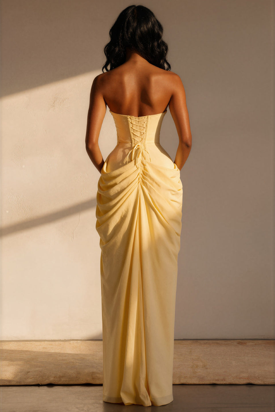 Aurelie Corset Maxi Dress